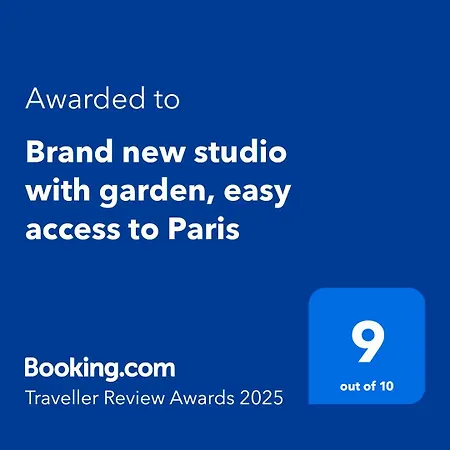 Holiday home Brand New With Garden, Easy Access To Paris *